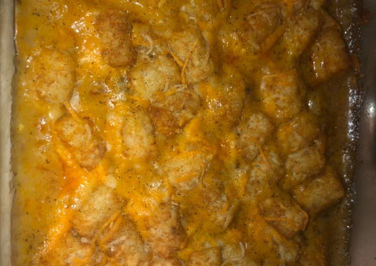 Recipe: Yummy Ultimate tator tot casserole š¤ Recipe: Yummy Ultimate tator tot casserole š¤